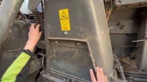 Подготовка комбайна CLAAS JAGUAR 870 перед выходом в поле