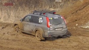 Nissan X-Trail. Питерский клуб. Легкое бездорожье.