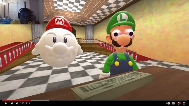 Mario Reacts To Nintendo Memes 7 Ft. Luigi Reaction смотреть онлайн
