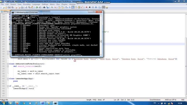 Penjelasan mengenai Kivy dan Json Menggunakan method Post dan Get смотреть онлайн