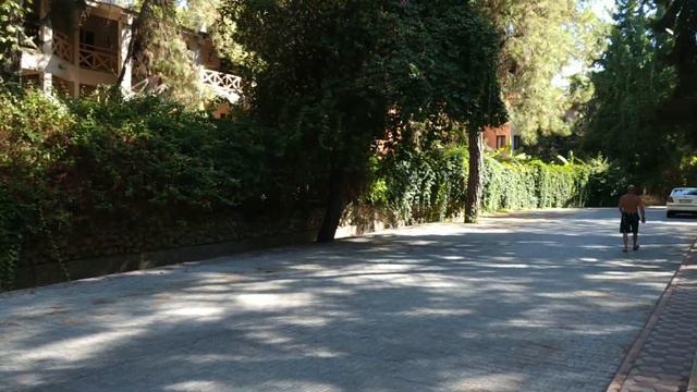 Дорога к морю от отеля Armas Kaplan Paradise(Текирова)в Турции