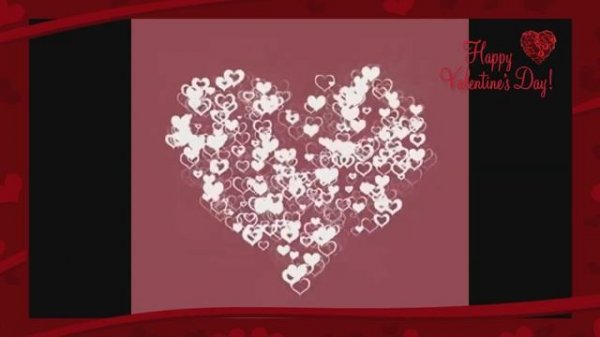 День Святого Валентина для детей. История как мультик. Поздравление песня валентинки.