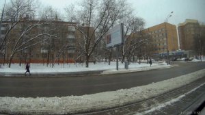 Трамвай 15 метро Сокол - Таллинская улица // 2017