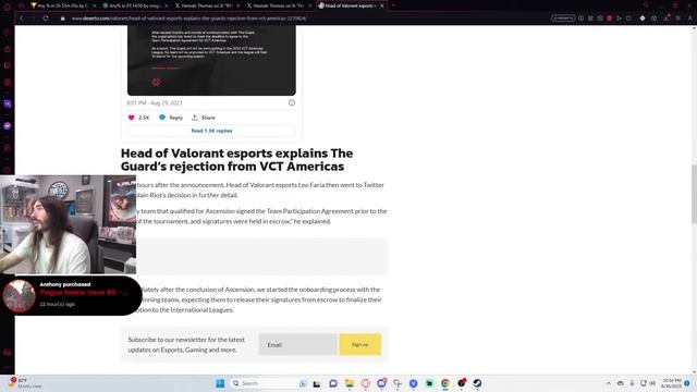 Valorant Boss Explains The Guard Not Being Promoted to VCT | MoistCr1tikal смотреть онлайн