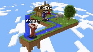 ?Майнкрафт, Но Мы ВЫЖИВАЕМ В ИЛЛЮЗИИ! Фиксай и Акакий!