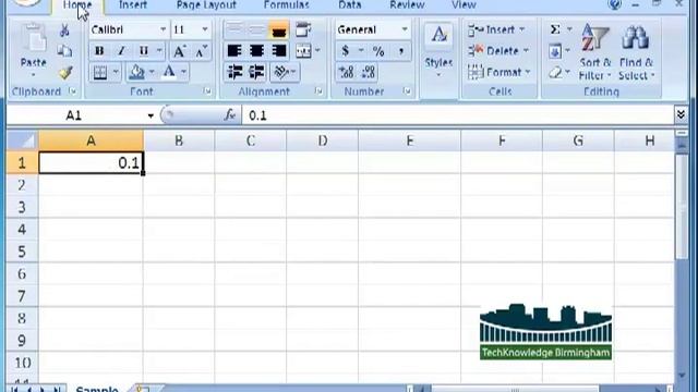 Apply Percent Style in Microsoft Excel | TechKnowledgeOnDemand смотреть онлайн