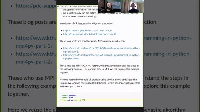 3.4 Parallel - Python for Scientific Computing 2021 смотреть онлайн