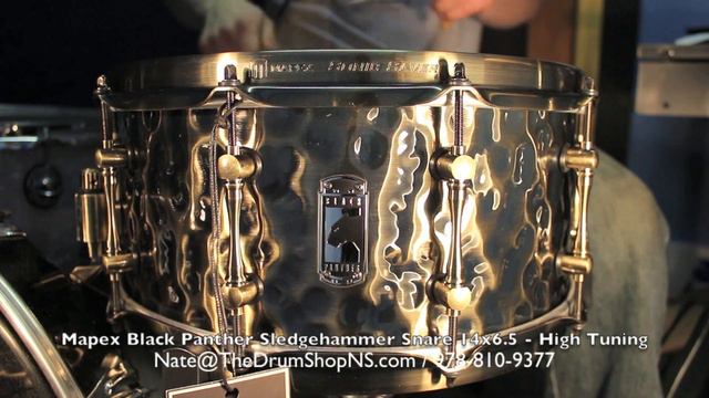 Mapex Black Panther Sledgehammer Snare Drum 14x6.5 - The Drum Shop North Shore смотреть онлайн