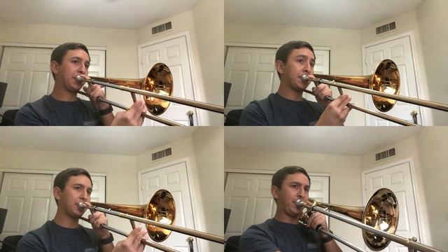 Feeling Good | Trombone Section Cover смотреть онлайн