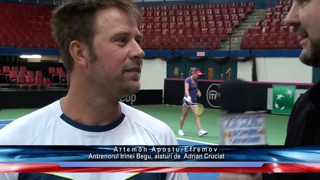 Fed Cup Montreal 2015 - Interviu cu Artemon Apostu Efremov (antrenorul Irinei Begu) смотреть онлайн