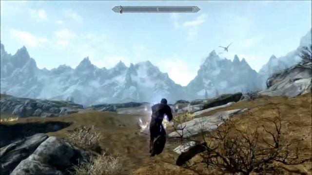 Skyrim - Enter The Eye of The God of Thunder смотреть онлайн