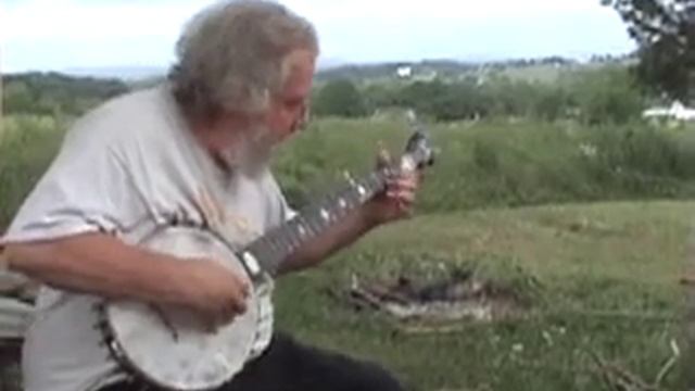 Richard Hood: two-finger banjo: Clinch Mountain Backstep смотреть онлайн