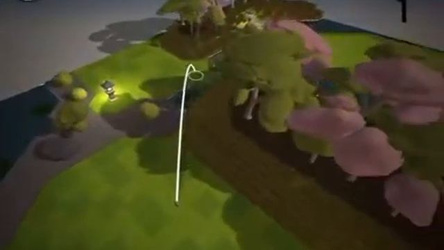 OK Golf-Tsukimi Garden Hole 3-3 Star Walkthrough смотреть онлайн