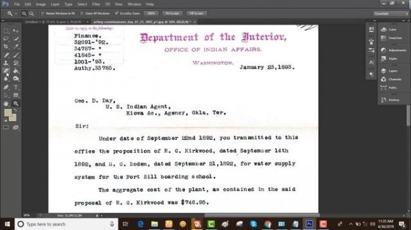 How to Background Remove from a scanned Document and make it White Background using Adobe Photosho