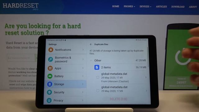 How to Clean Storage in HUAWEI MatePad T8 – Speed Up System смотреть онлайн