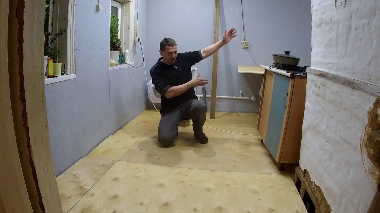 Утепление пола Пеноплексом в частном доме! смотреть онлайн