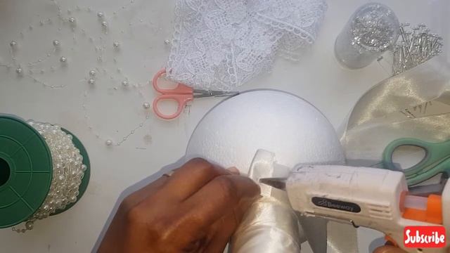 How To Make Affordable Pearl Bridal Bouquet @home | DIY Pearl Bridal Bouquet