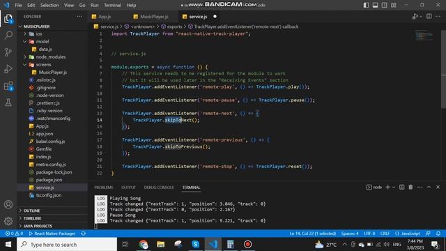 React Native Track Player controls Not Working | Issue Fixed смотреть онлайн