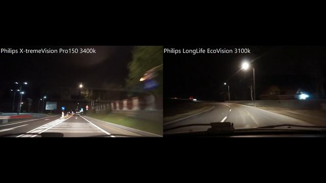 Philips X-tremeVision Pro150 Vs LongLife EcoVision