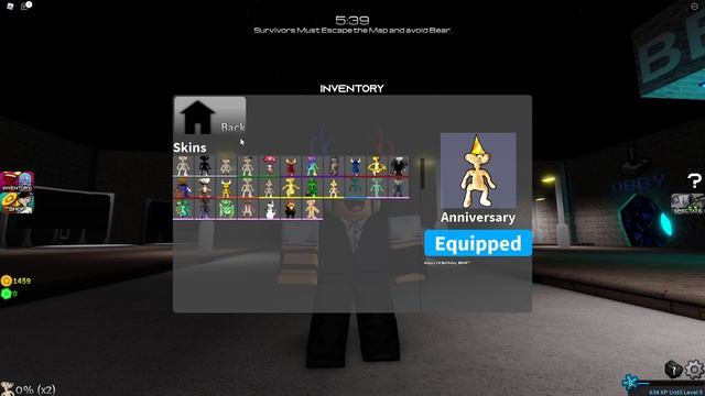 IN-GAME CODE FOR THE ANNIVERSARY BEAR SKIN & 800 QUIDZ in BEAR * | Roblox смотреть онлайн