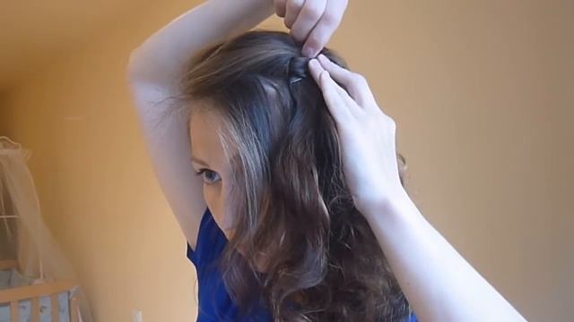 Локоны с помощью салфеток и Укладка волос на бок ✔ просто и быстро! смотреть онлайн