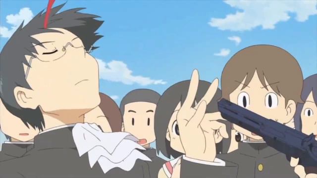 This is America, но действия происходят в аниме Nichijou смотреть онлайн