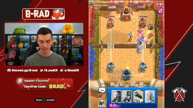 Using the 5 most HATED decks in Clash Royale смотреть онлайн
