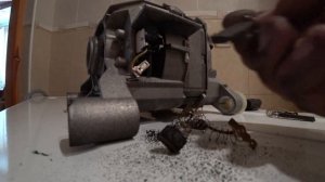 Стиральная машина Bosch не крутит барабан или как поменять щетки.