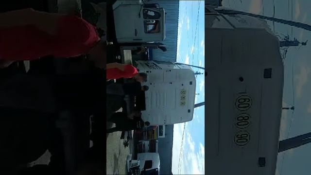 кабина Volvo FH4 (2013г.) уезжает