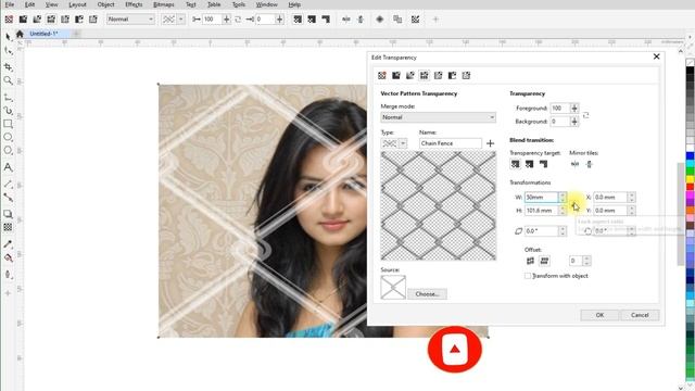 How to use Transparency tool in Coreldraw | Coreldraw tutorial | Easy ways to learn coreldraw смотреть онлайн