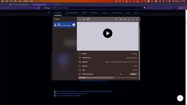 How To Install Kali Linux 2023 On M1 / M2 Mac Using UTM (EASY WAY)