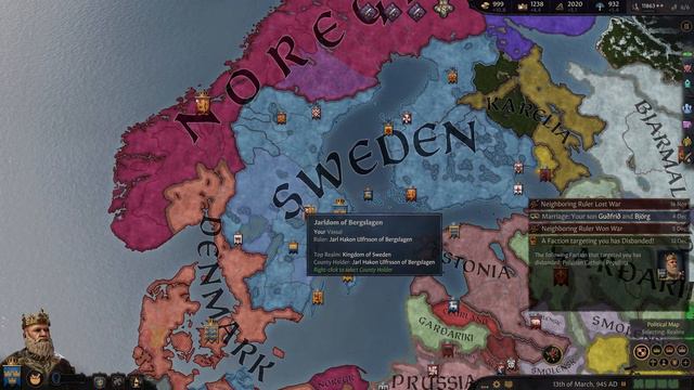 FOR FAITH! ♥ Crusader Kings 3 UPPLAND TO SWEDEN Let's Play, Roleplay #19 смотреть онлайн