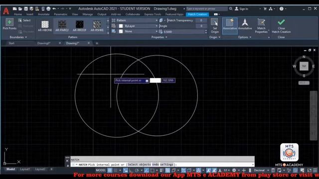 AutoCAD 2021 Tutorials Lesson-22 (HATCH & GRADIENT) смотреть онлайн