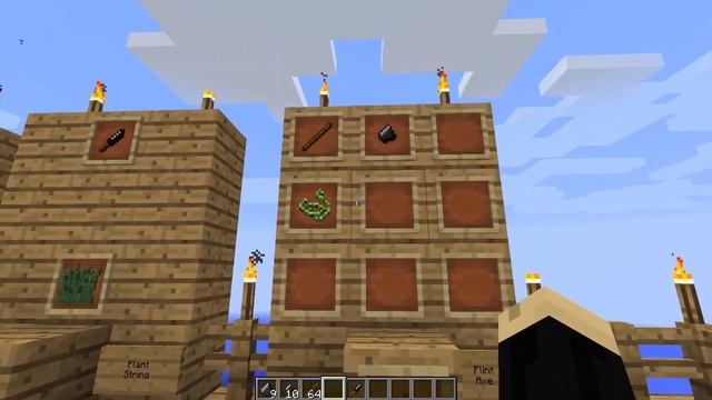 Minecraft - RLCraft - How To Make A Flint Axe To Get Wood And Wood Planks