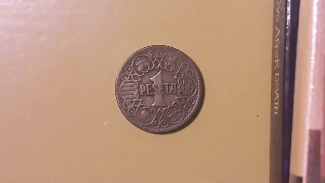 1 песета 1944 Испания ( 1 peseta 1944 Spain) смотреть онлайн