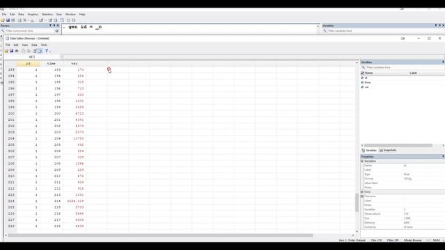 Getting Time Series from Excel to Stata смотреть онлайн