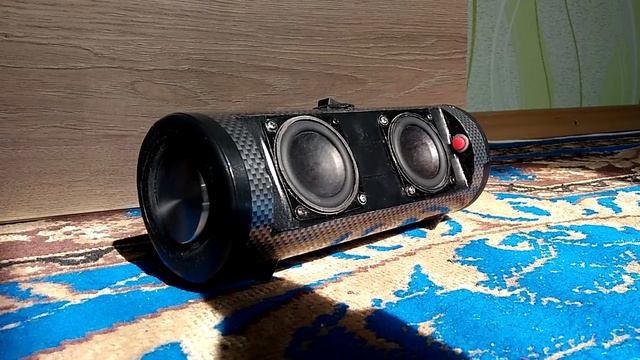 БАСС ТЕСТ САМОДЕЛЬНОЙ BLUETOOTH КОЛОНКИ! BASS TEST DIY SPEAKER смотреть онлайн