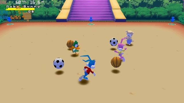 PCSX2 1.6.0 | Tiny Toon Adventures Defenders of the Universe 4K 60FPS UHD | PS2 Emulator Gameplay смотреть онлайн