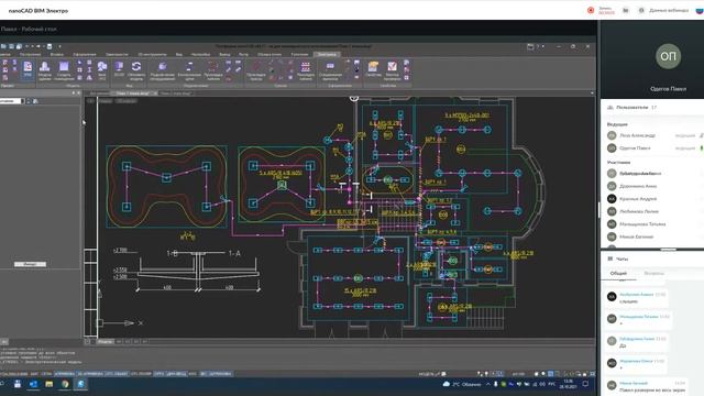 вебинар nanoCAD BIM Электро смотреть онлайн