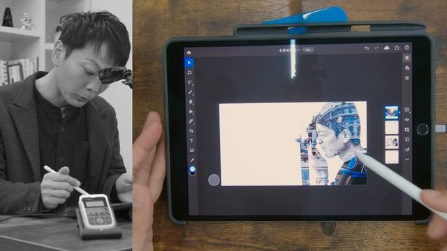 iPad版Photoshop登場！試しに動画のサムネイルをつくってみた смотреть онлайн