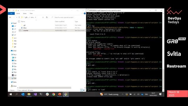 Git Happens or How to fix common git mistakes [eng] / Liuba Gonta смотреть онлайн