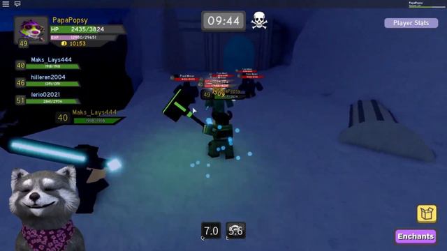 [Dungeon Quest] ДАНЖ в DUO ЧТО-ТО ПОШЛО НЕ ТАК / Енотик Стив смотреть онлайн