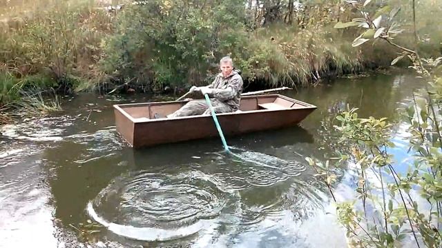 Самодельная разборная лодка