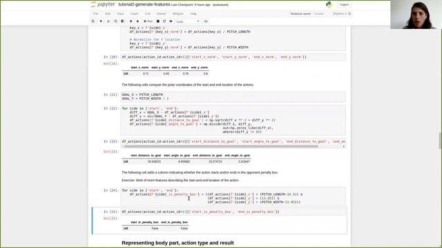 Valuing actions 2: generating features смотреть онлайн