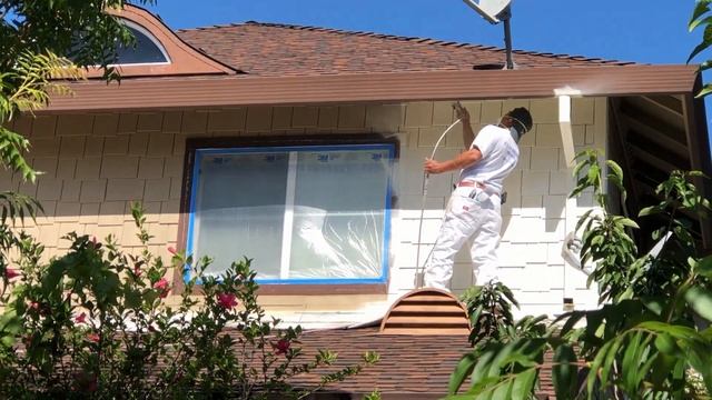 exterior spray painting смотреть онлайн