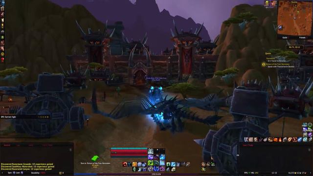WoW: Legion | Return Of The Four Horsemen: Nazgrim | Death Knight Order Hall Campaign: Part 1