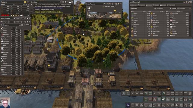 Banished Megamod S4E19: Trader Alley, Water Scavengers & Fishing Docks, Agave Seeds, Hunting Blinds смотреть онлайн