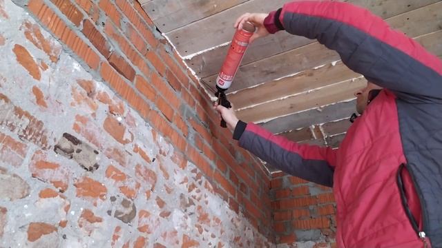 Защита от мороза своей будущей мастерской ютуба. Утепление потолка, подготовка к отделки стен. смотреть онлайн