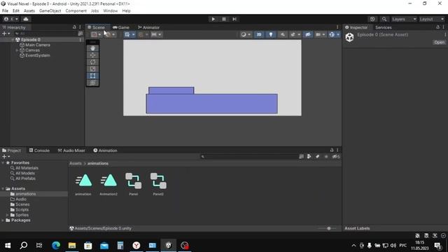 Делаю ВИЗУАЛЬНУЮ НОВЕЛЛУ на Unity 1 часть. НЕ ГАЙД смотреть онлайн