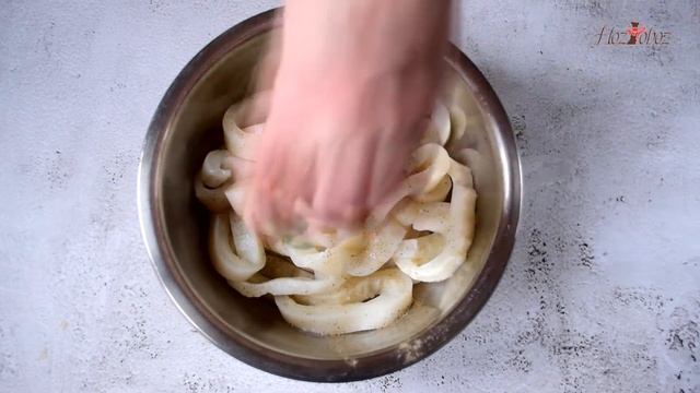 Кольца кальмара в кляре ? Hozoboz.com смотреть онлайн